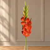 115cm Artificial Silk Gladioli Stem