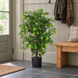 90cm Artificial Ficus Tree / Plant - Large Bushy Shape