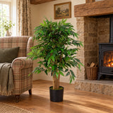 90cm Luxury Smilax Sarsaparilla Artificial Ficus Tree - Premium Range