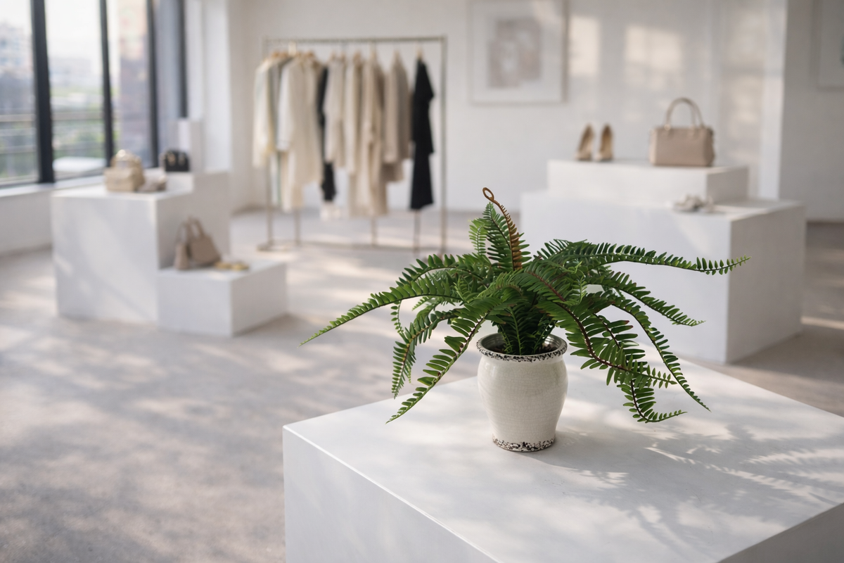 Decorating a Conservatory with Artificial Plants