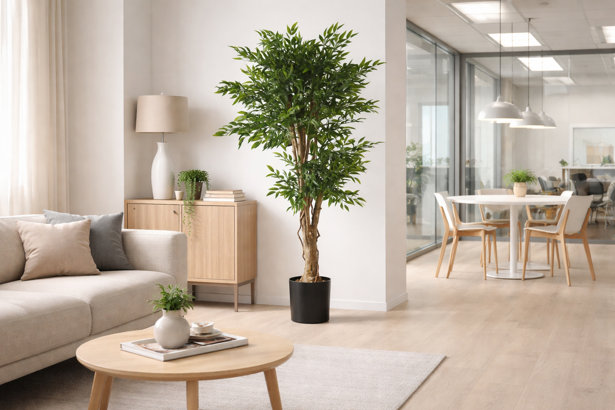 Artificial Plants in Scandinavian Interior Design