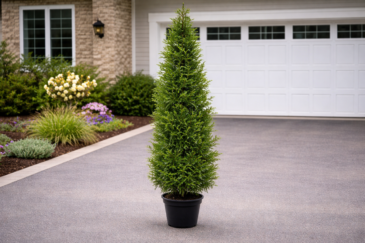 Artificial Cedar Trees collection at Leaf