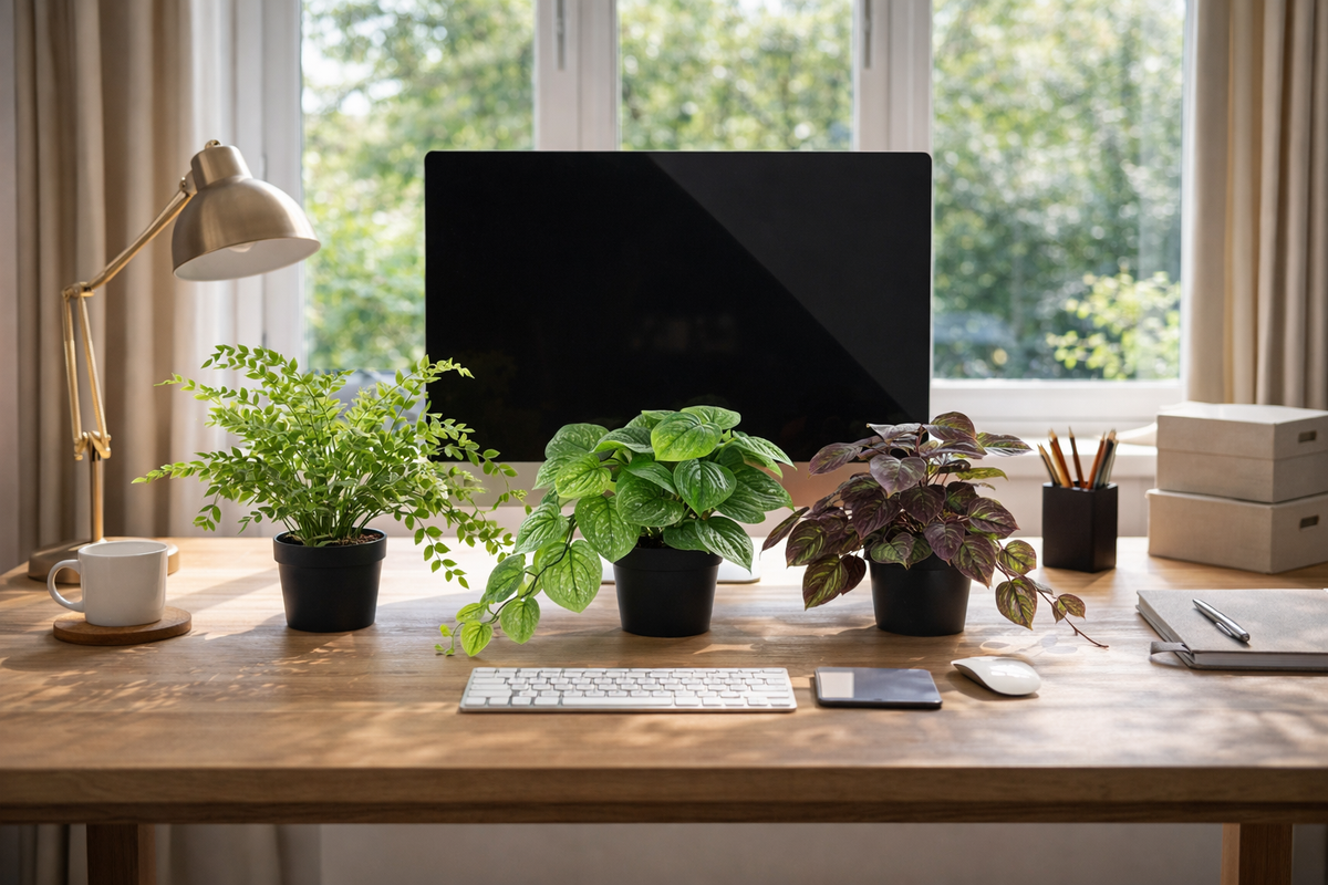Artificial Desk Plants collection at Leaf