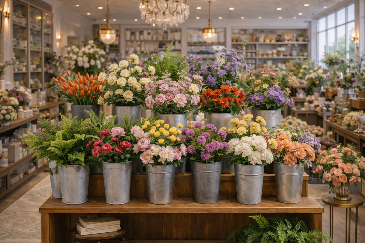 Stem Flowers & Foliage collection at Leaf