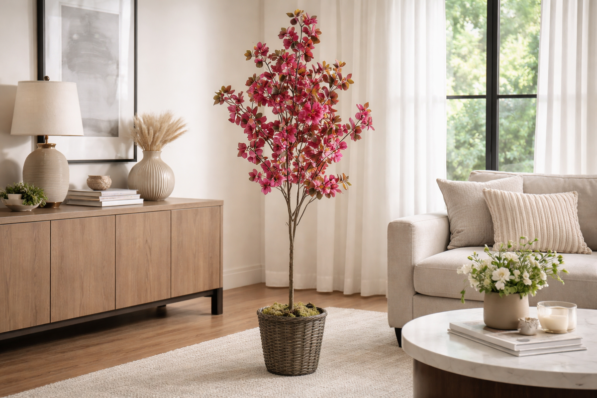 Artificial Flowering Trees collection at Leaf