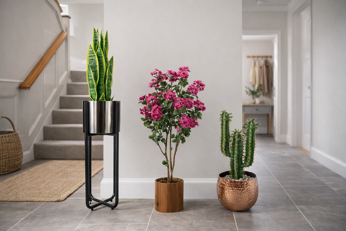 Metal Planters collection at Leaf
