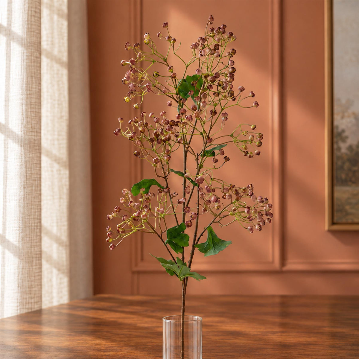 86cm Artificial Daphne Berry Spray