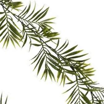 190cm Fire Retardant Artificial Palm Garland – image 4
