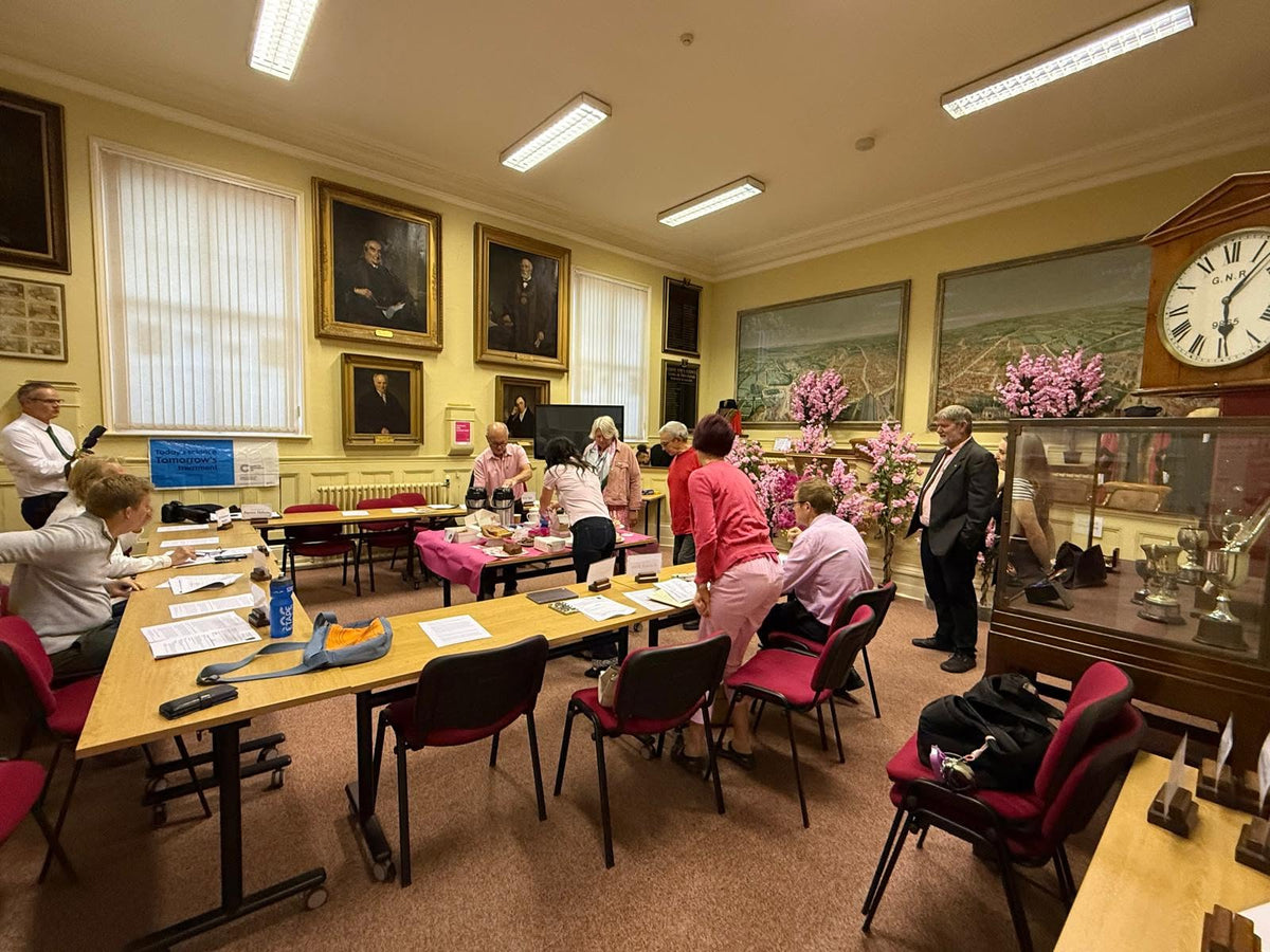 Turn Louth Pink at Sessions House with Leaf pink blossom trees – council meeting turned pink