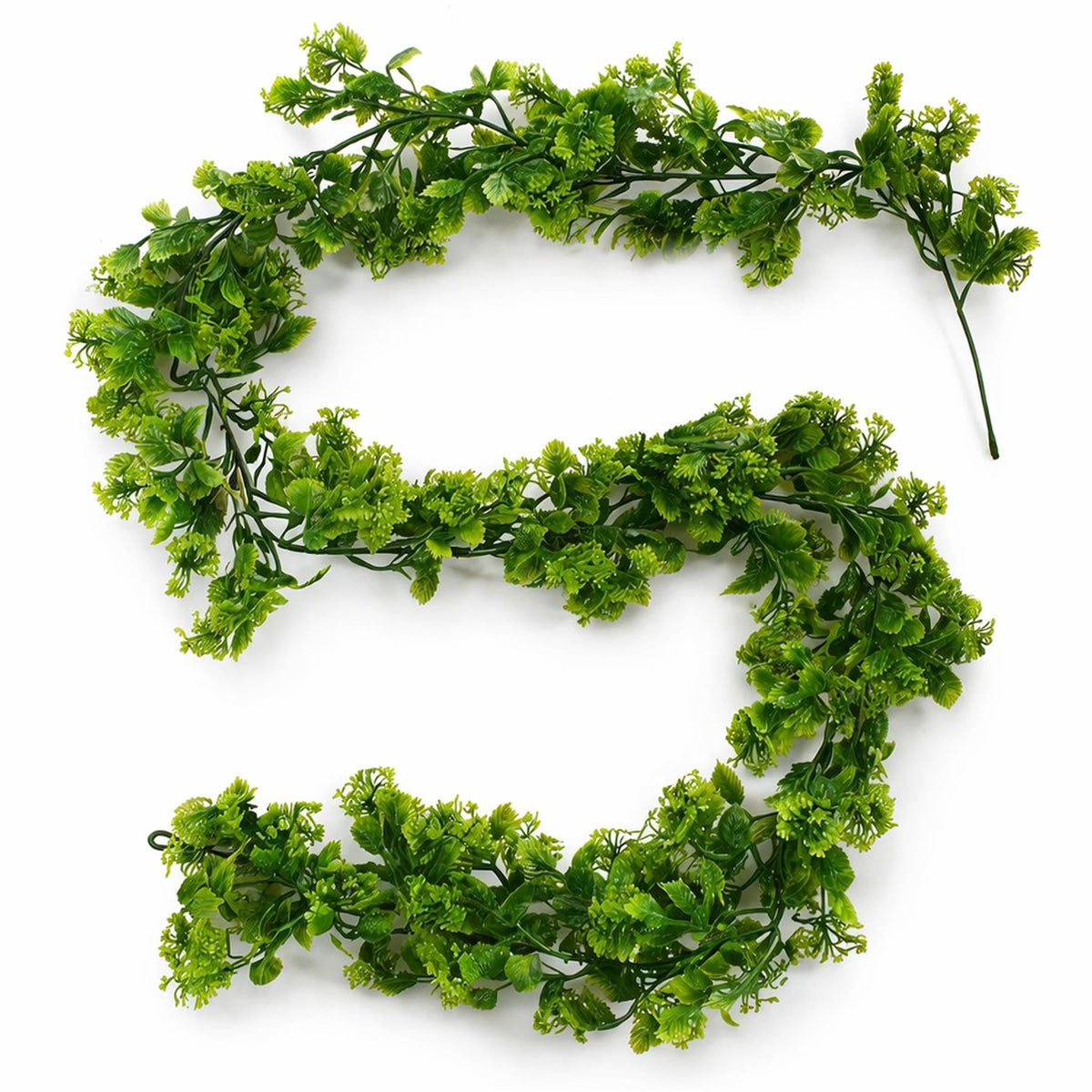 170cm Artificial Green Mixed Foliage Floral Garland Hanging Decoration – image 8
