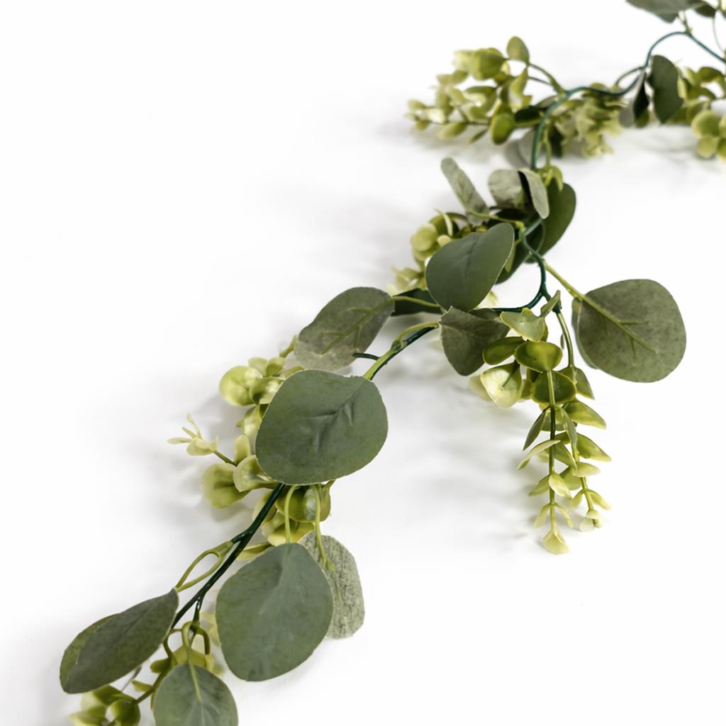 160cm Artificial Eucalyptus Style Garland Trailing Hanging Plant Faux Greenery Vine – image 3