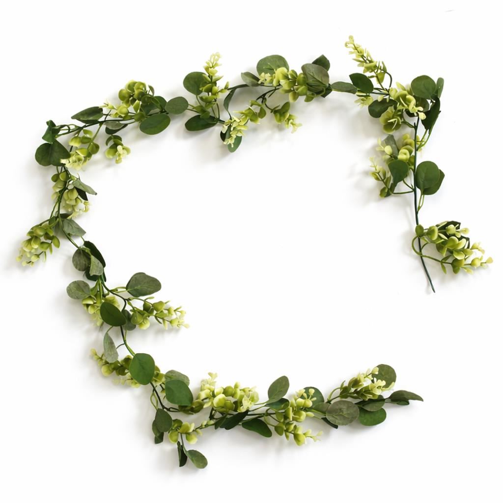 160cm Artificial Eucalyptus Style Garland Trailing Hanging Plant Faux Greenery Vine – image 8