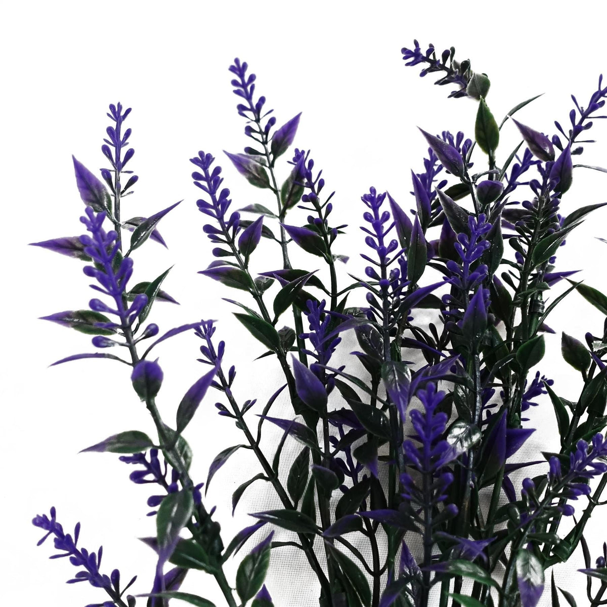 34cm Artificial Heather Stem Plant - Purple - Pack of 6