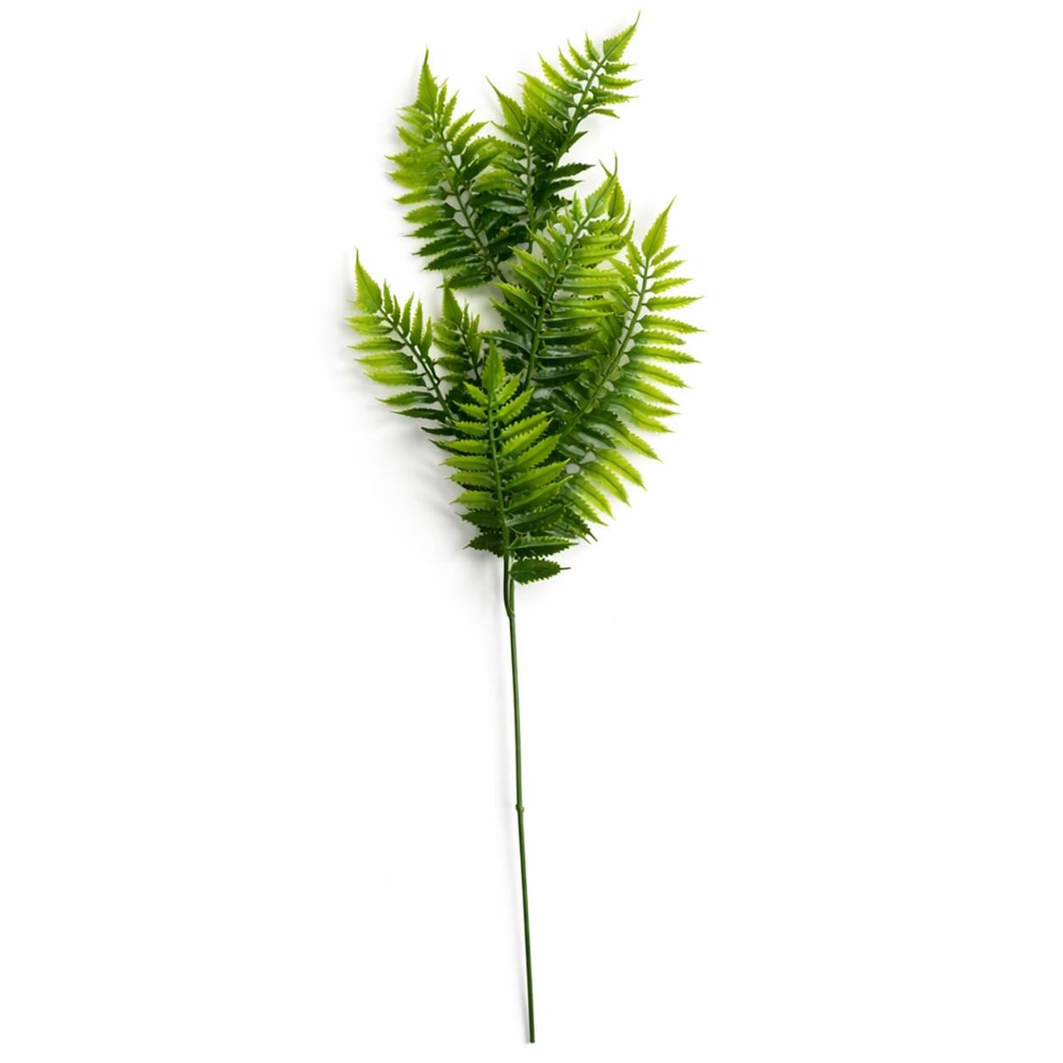 50cm Artificial Fern Spray Stem - Spring Green – image 8