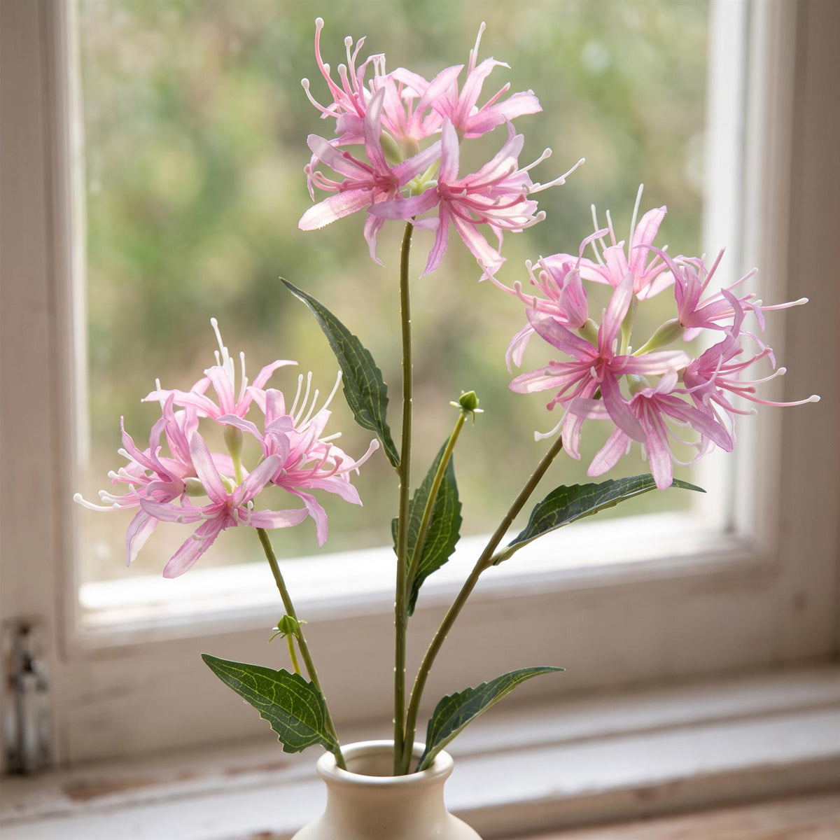 72cm Artificial Spider Lily Flower Stem