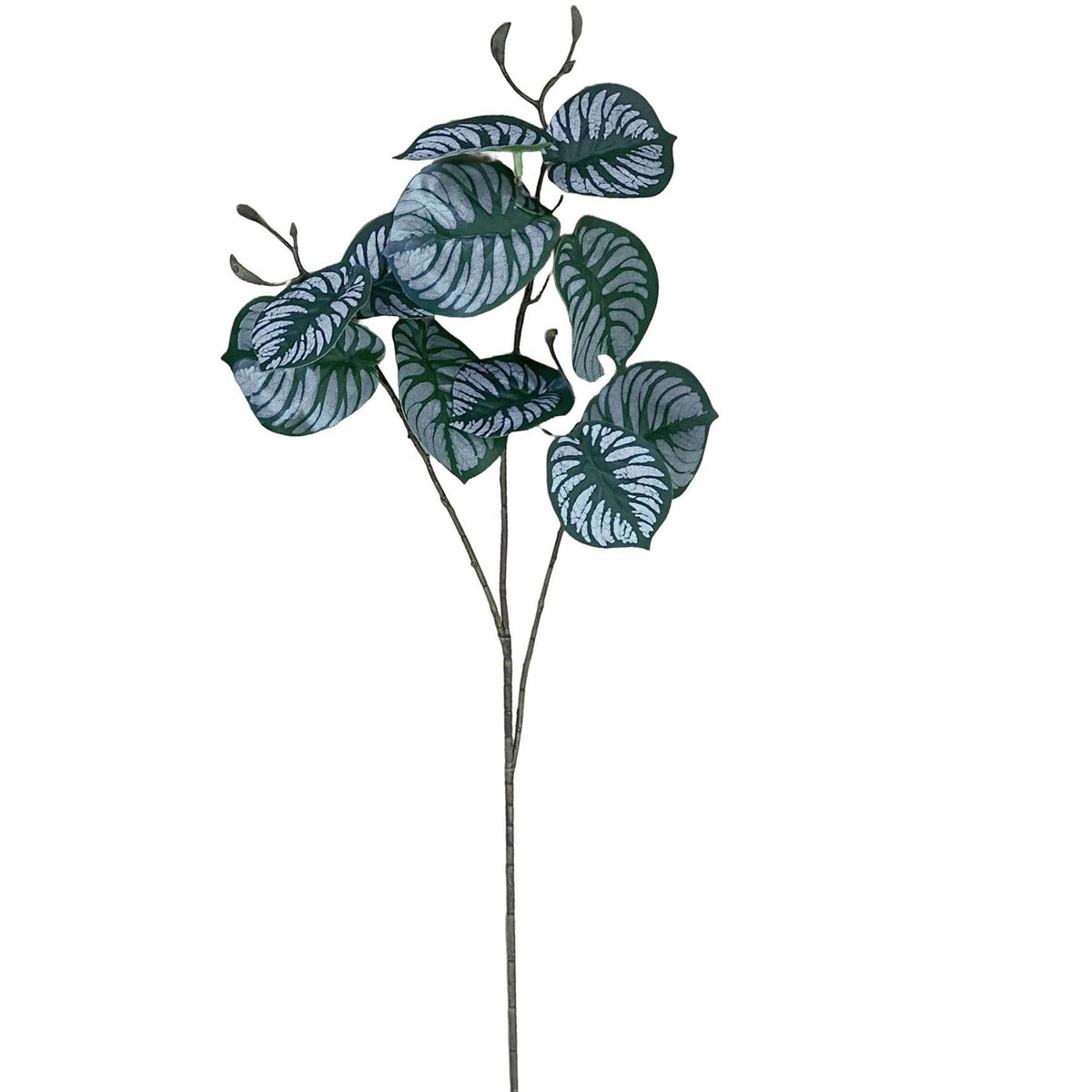 70cm Artificial Zebra Foliage Stem Spray – image 4