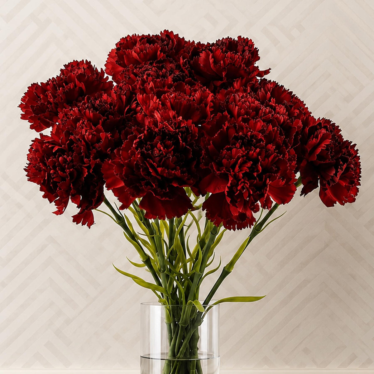 57cm Artificial Carnation Flower Stem