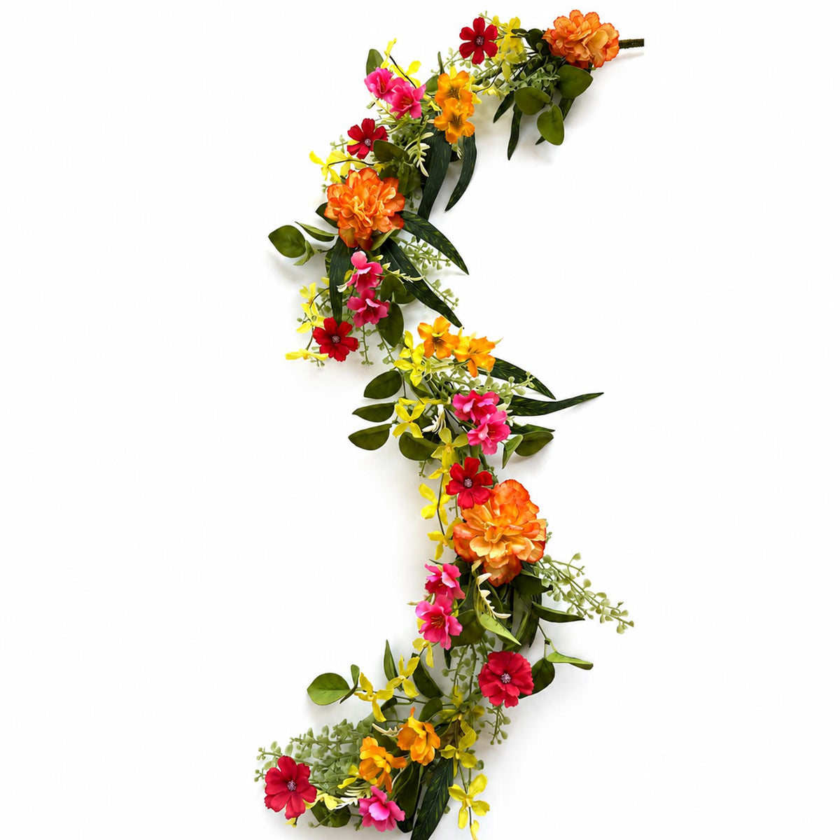 140cm Artificial Bright Spring Flower Garland – image 3