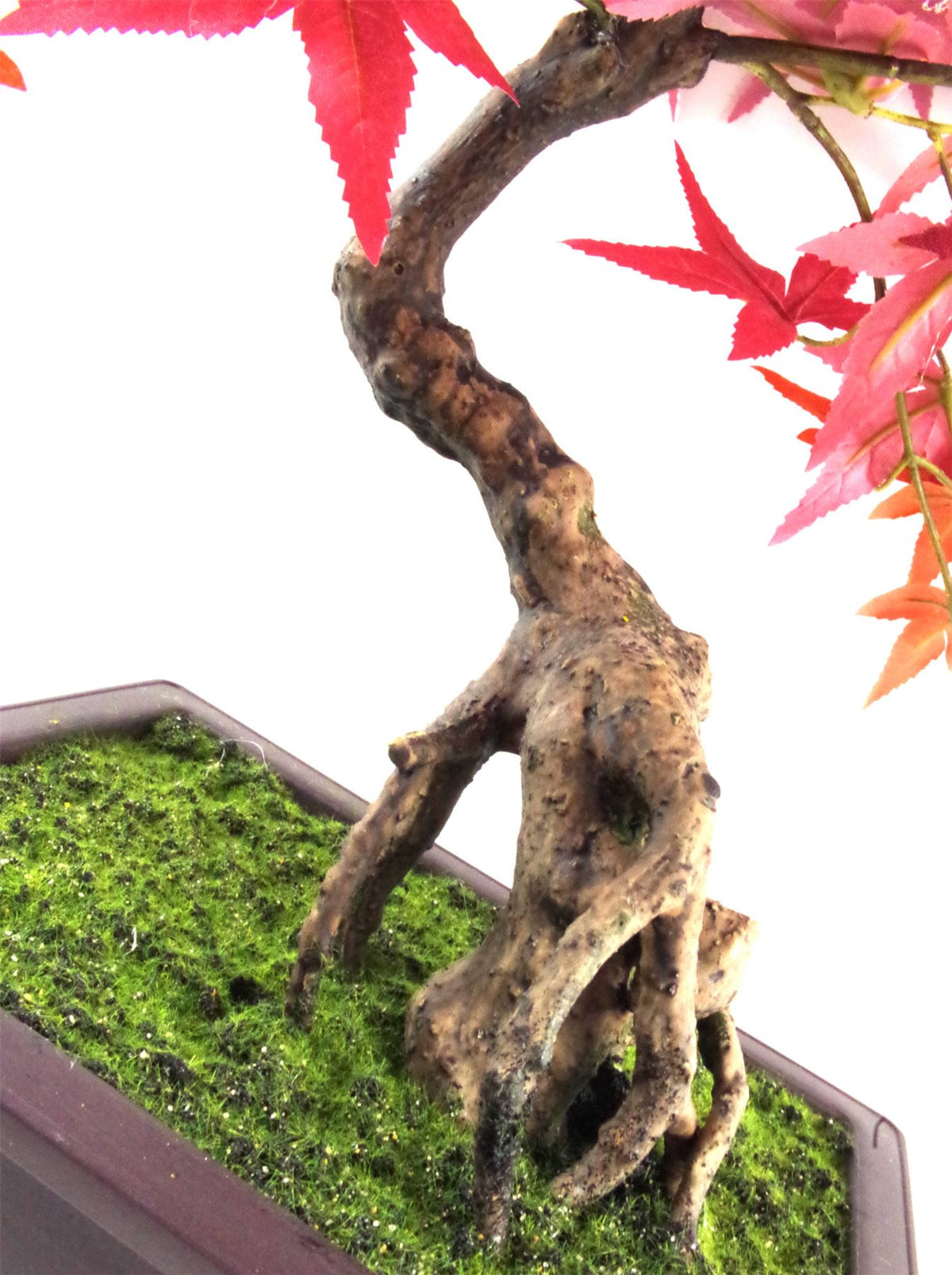 50cm Artificial Red Maple Bonsai Tree – image 4
