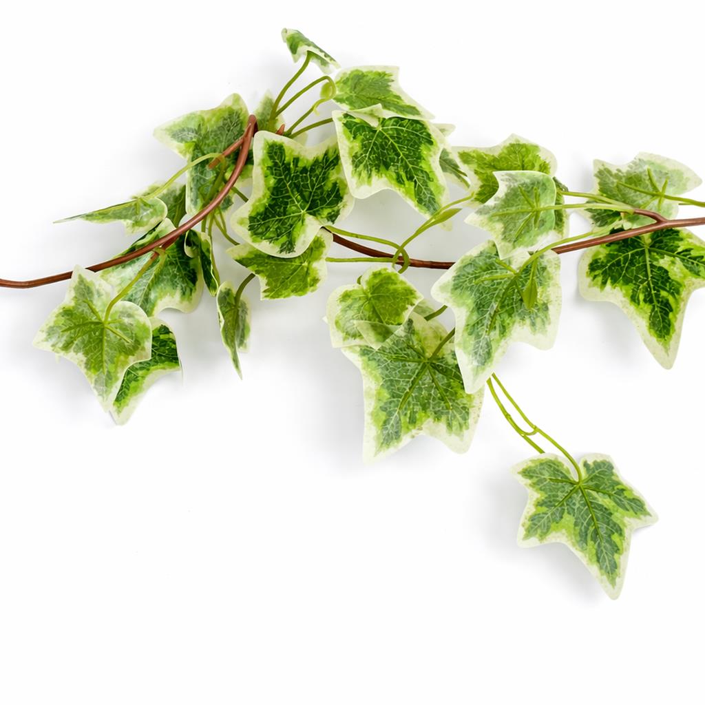160cm Artificial Ivy Garland Trailing Hanging Plant Faux Foliage - Variegated – image 3