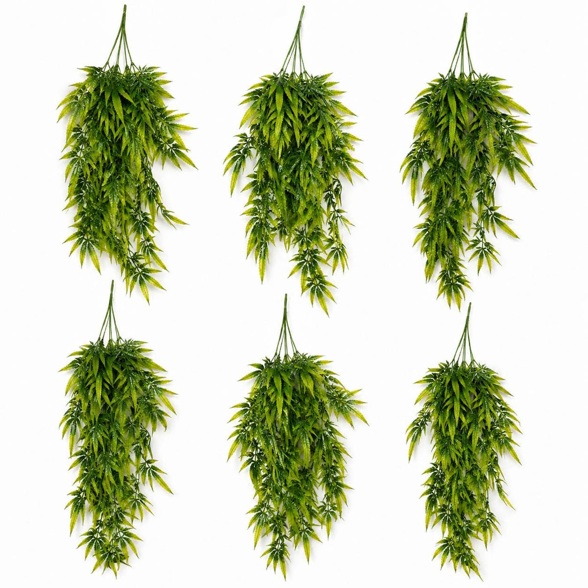 70cm Artificial Trailing Fern Leaf Plant Hanging Faux Greenery – image 4