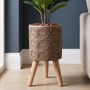 40cm x 21.5cm Zandi Flowers Composite Large Planter