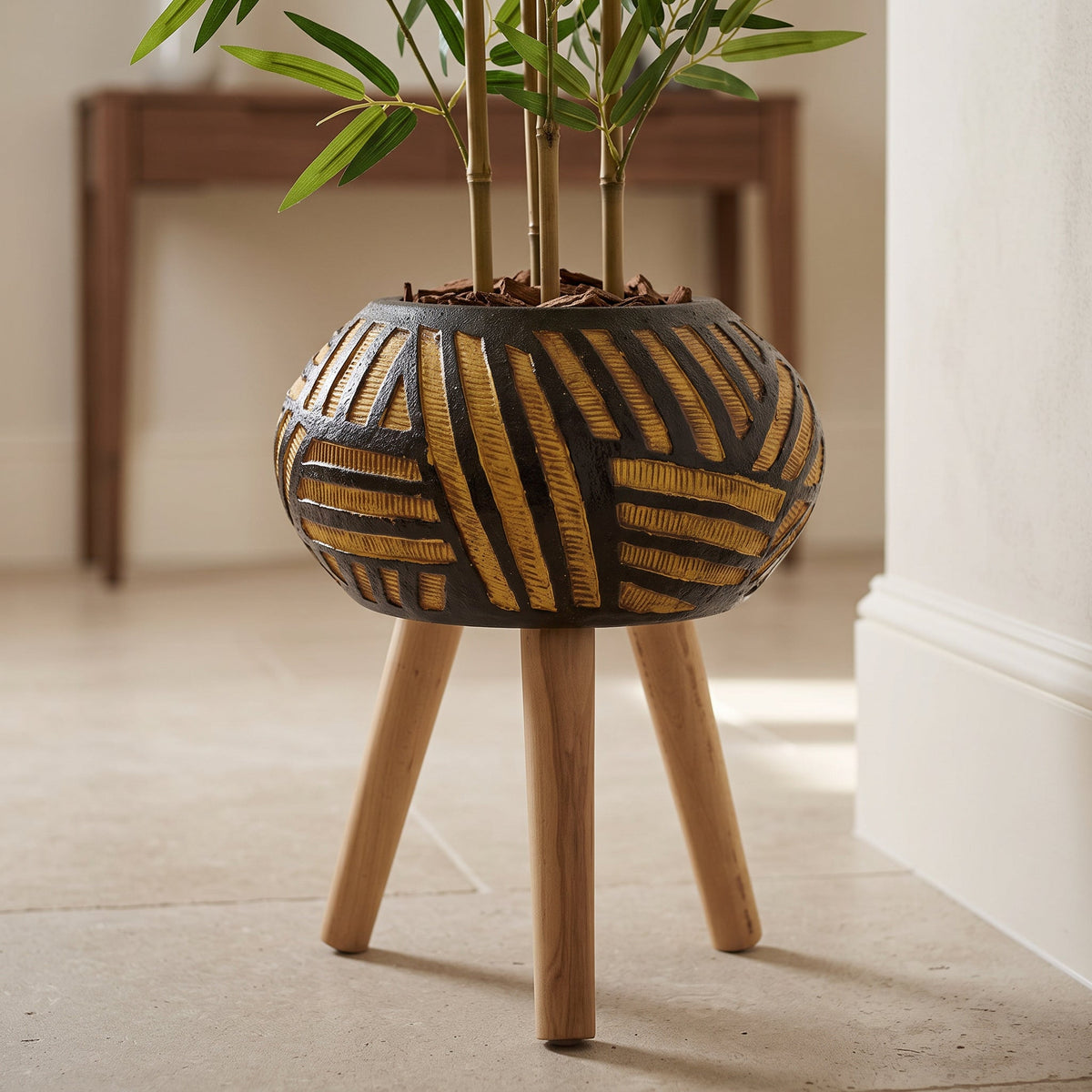 45cm x 34cm Bali Composite Oval Large Planter