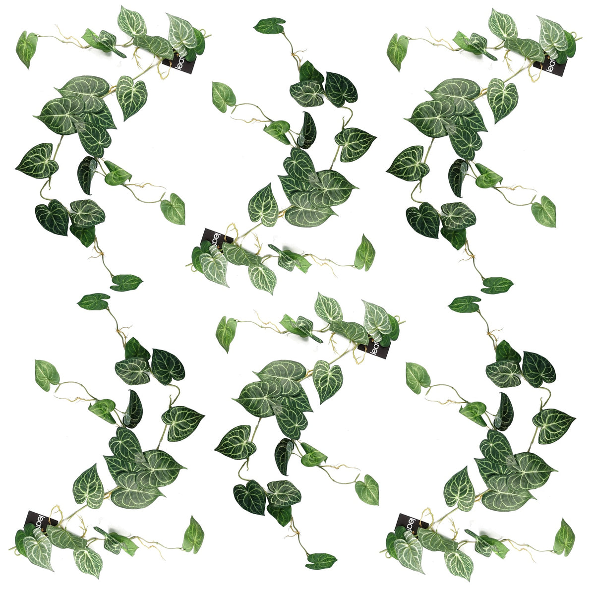 100cm Artificial Hanging Trailing Rounded Ivy Plant – image 4