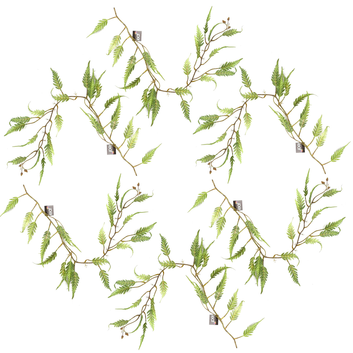 125cm Artificial Hanging Trailing Fern Plant – image 3