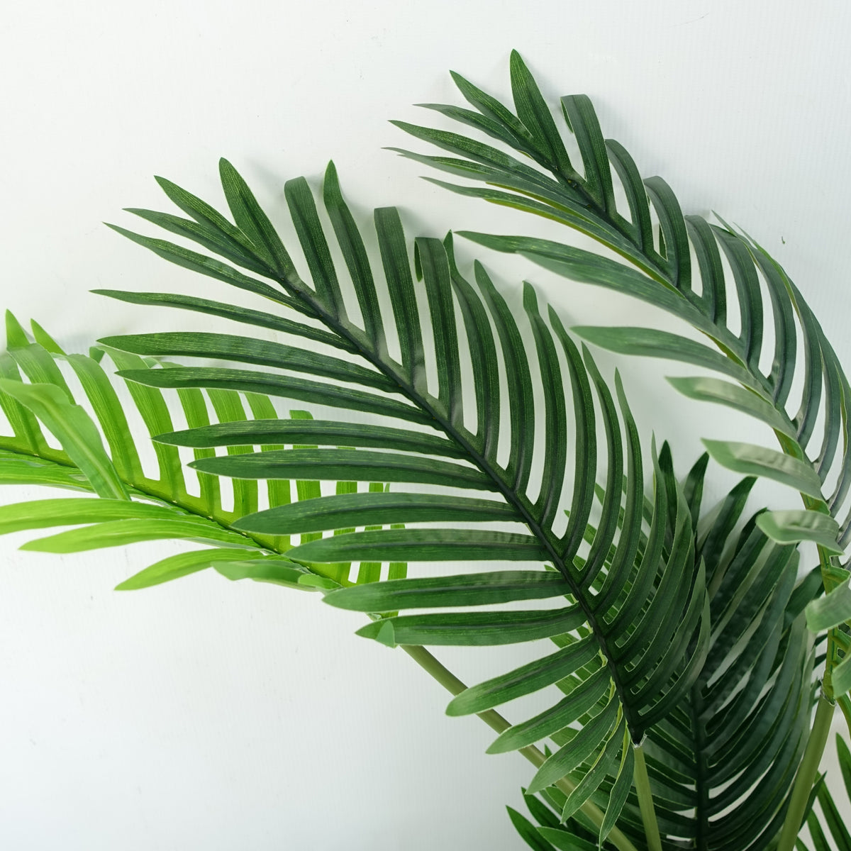 110cm Artificial Areca Palm Tree Potted in Black Pot – image 6