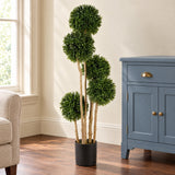 120cm UV Resistant Artificial Ball Topiary - 480 Leaves
