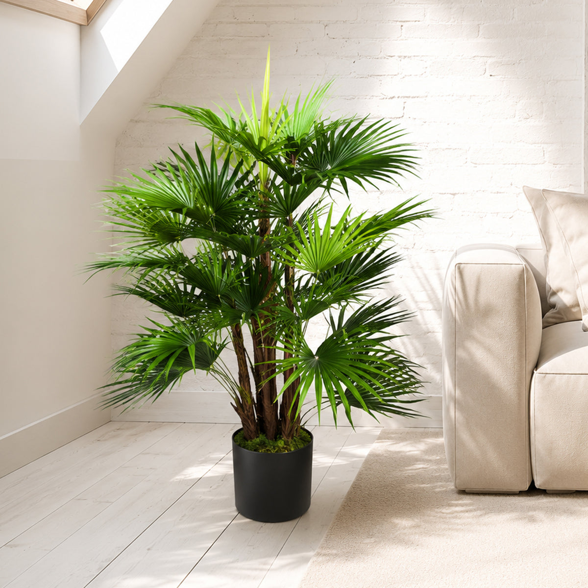 90cm Fan Palm Artificial Tree