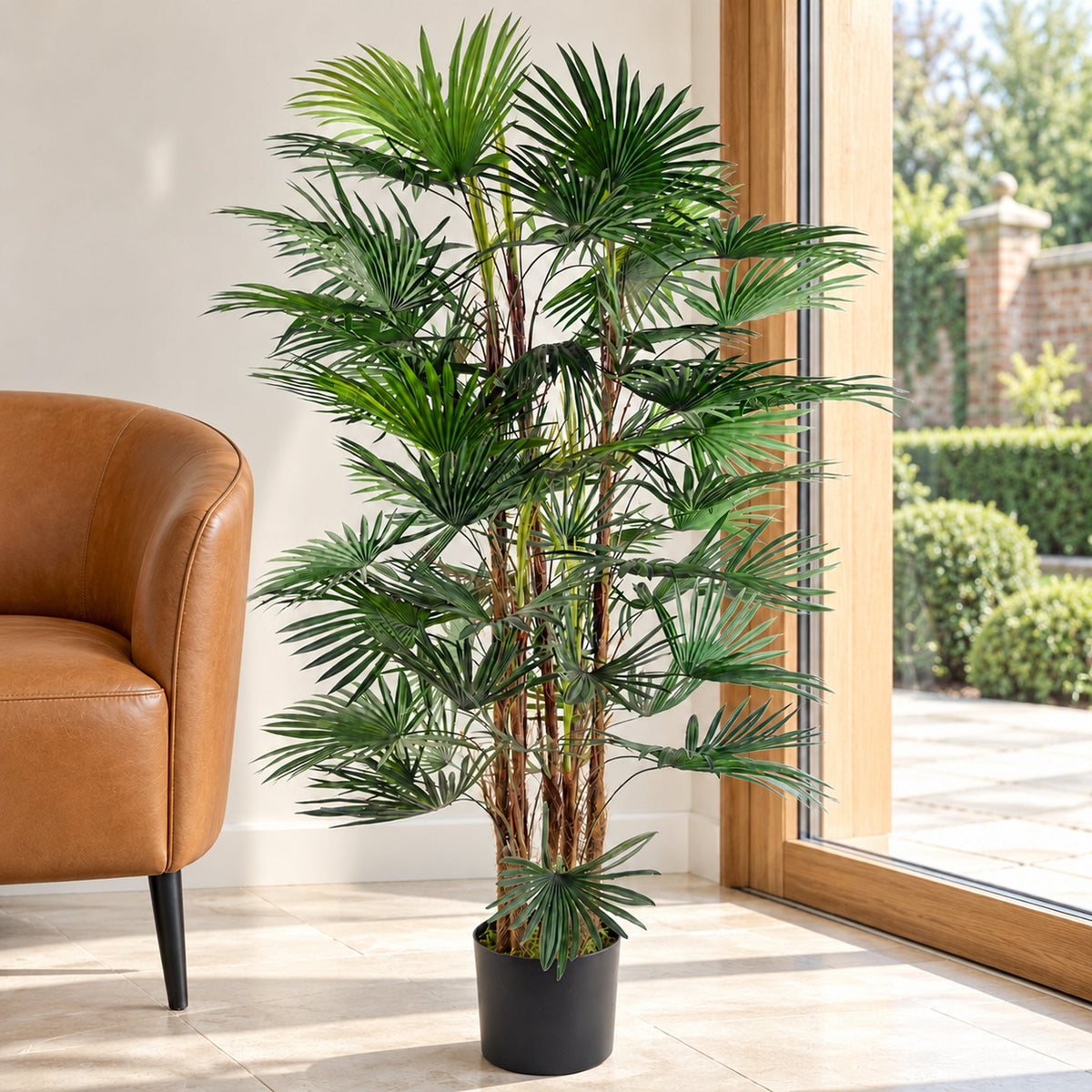 120cm Fan Palm Artificial Tree