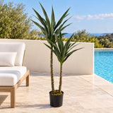 120cm Artificial Yucca Tree UV Resistant Outdoor
