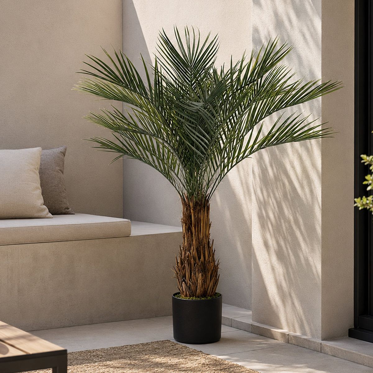 120cm Artificial Cycas Palm Tree UV Resistant Outdoor – image 3