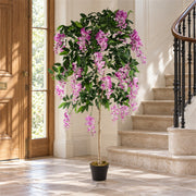 150cm Artificial Light Pink Wisteria Tree