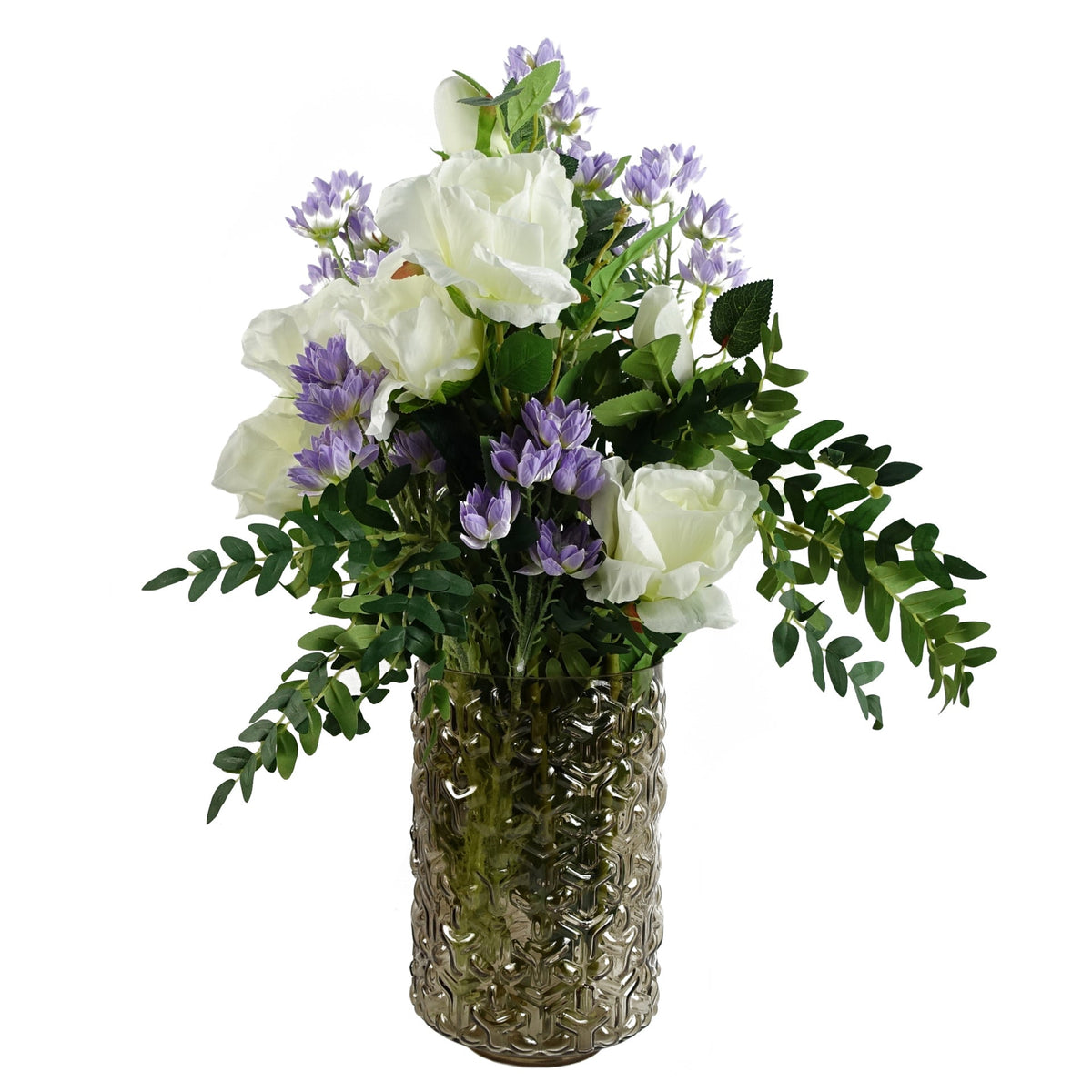 60cm Faux Starflower Stem - 5 Flowers – image 11