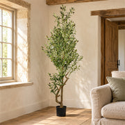 160cm Artificial Olive Tree 1296 Leaves 72 Olives