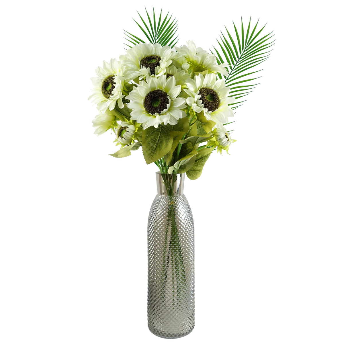 88cm Faux Artificial Sunflower with 3 heads – image 21
