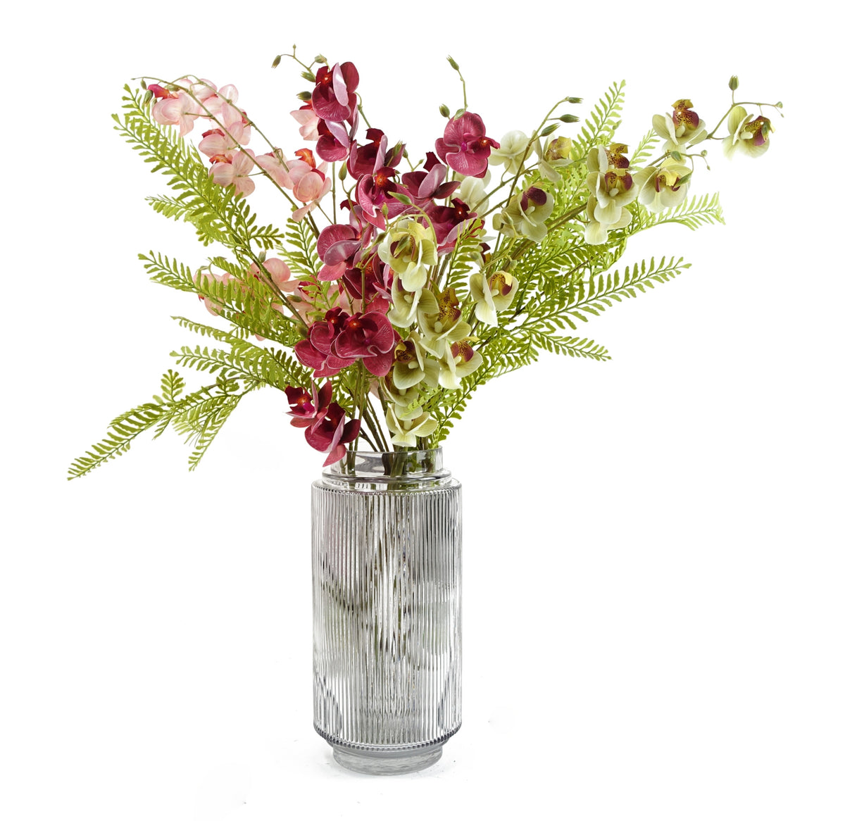 80cm Artificial Mini Orchid Stems – image 5
