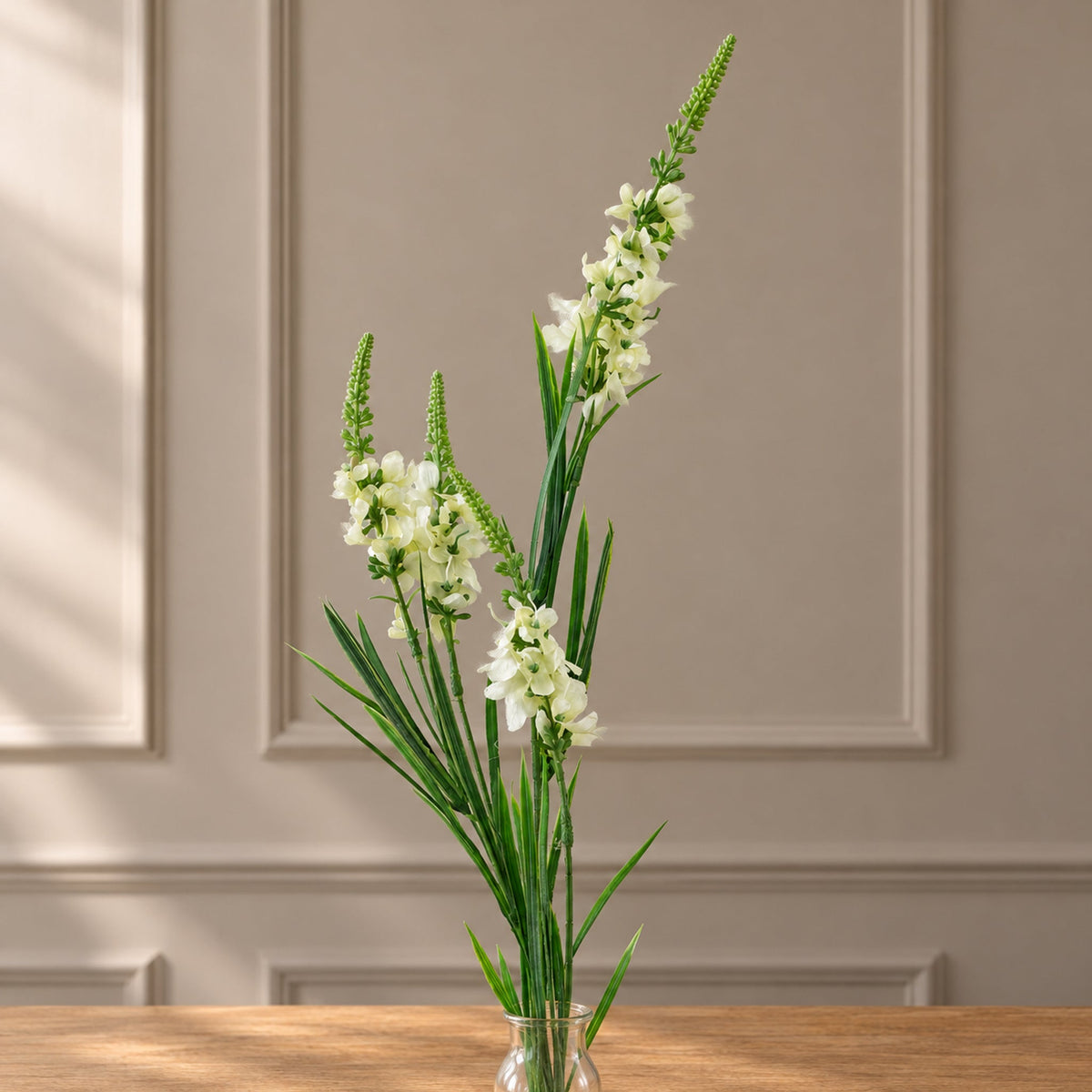 80cm Faux Larkspur Artificial Stem