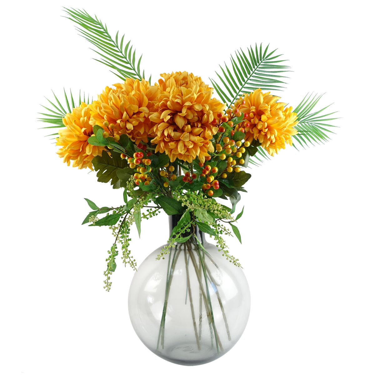 85cm Artificial Green Foliage Spray – image 8
