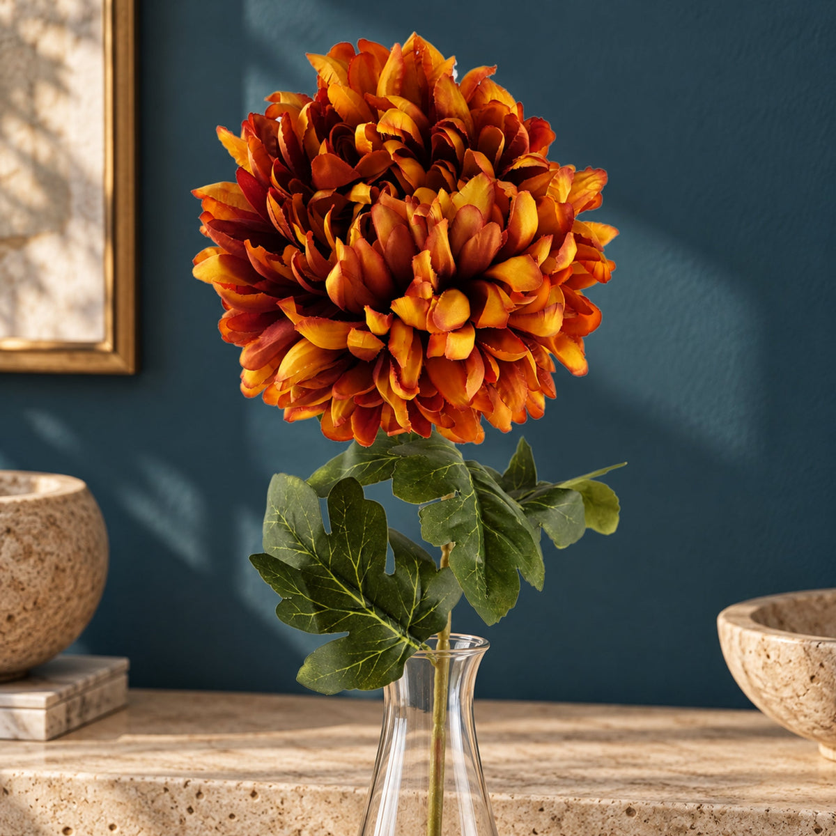 Extra Large Reflex Chrysanthemum Artificial Flowers
