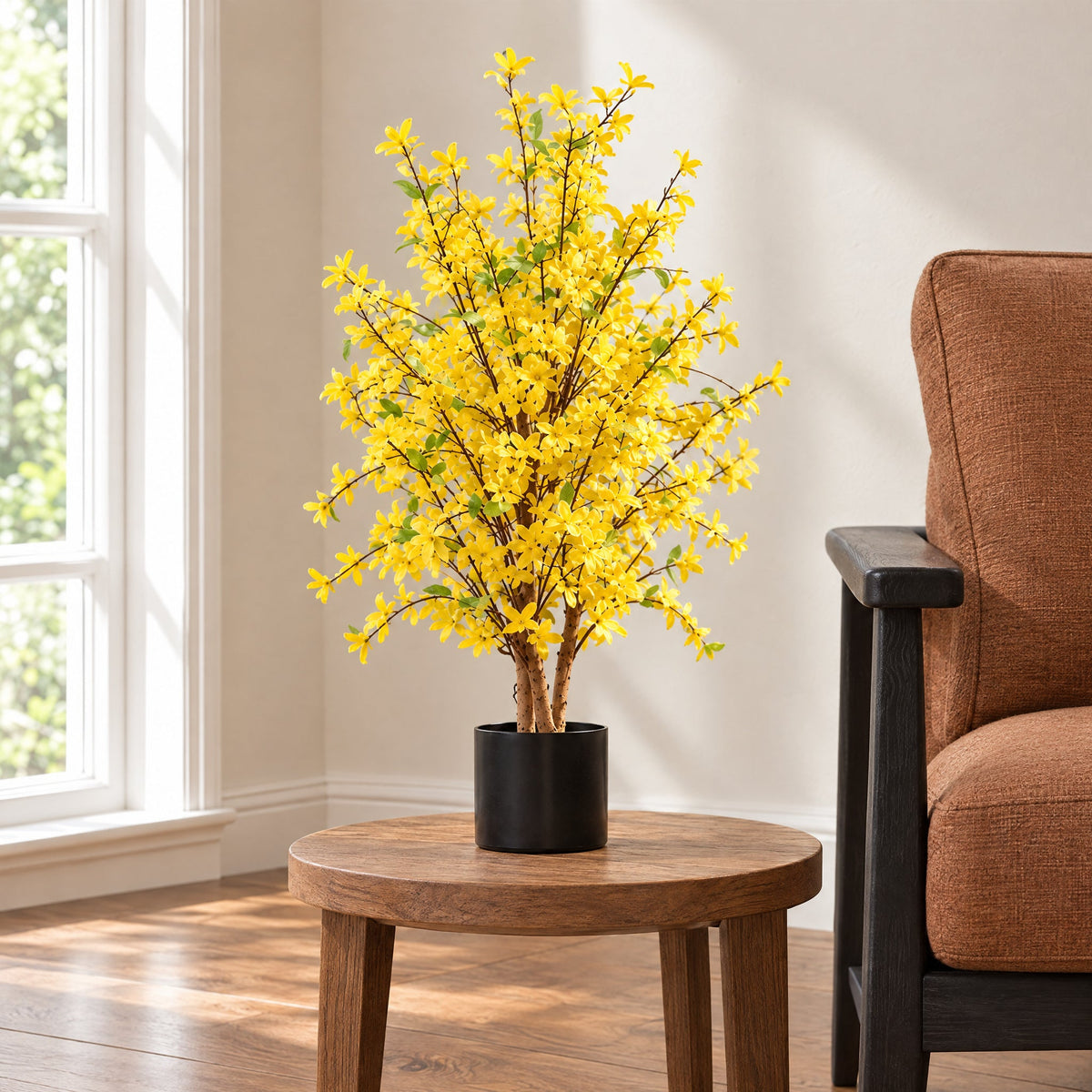 60cm Artificial Forsythia Tree