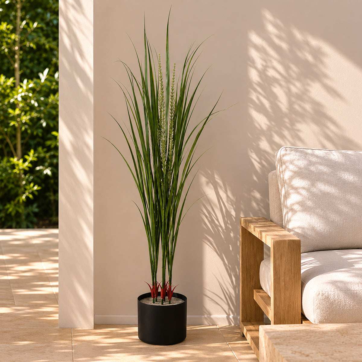 90cm UV Resistant Artificial Grass Plant – image 3