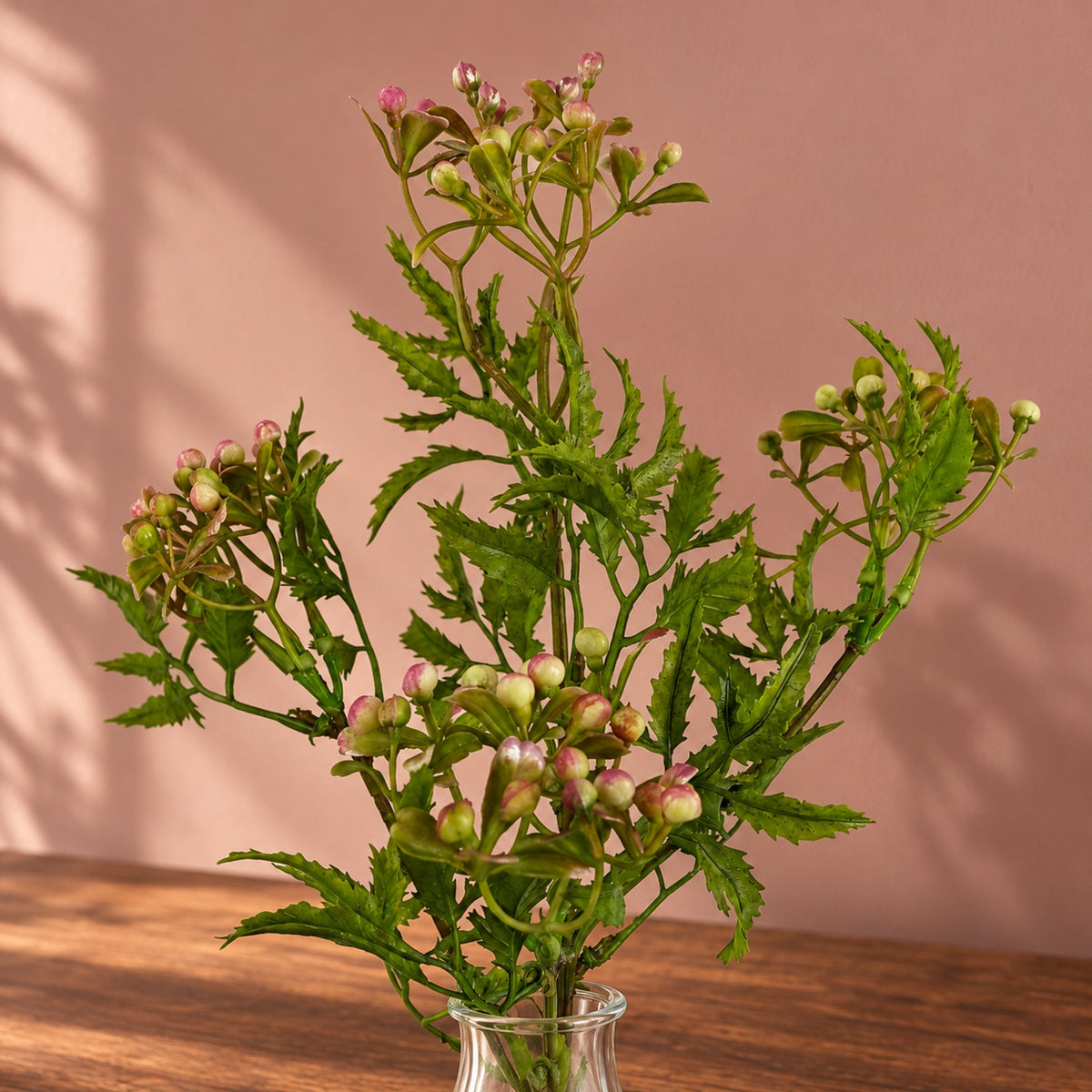 55cm Artificial Foliage Stem with Faux Berries