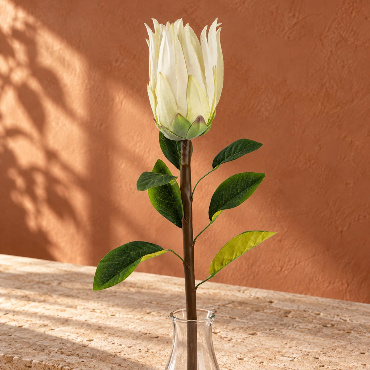 65cm Artificial Protea Sugarbush Flower Stem