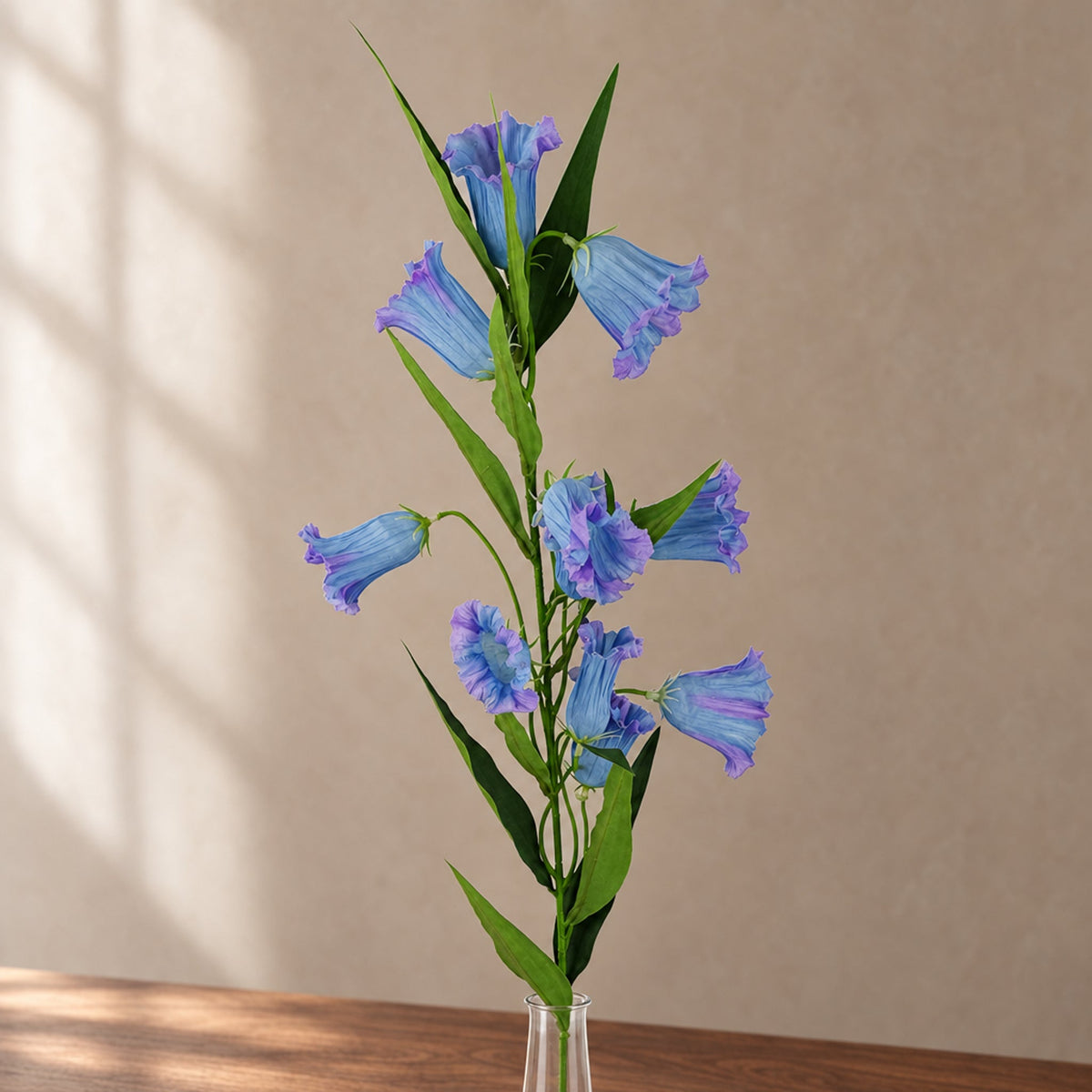 100cm Trumpet Artificial Flower Stem Fuchsia Faux