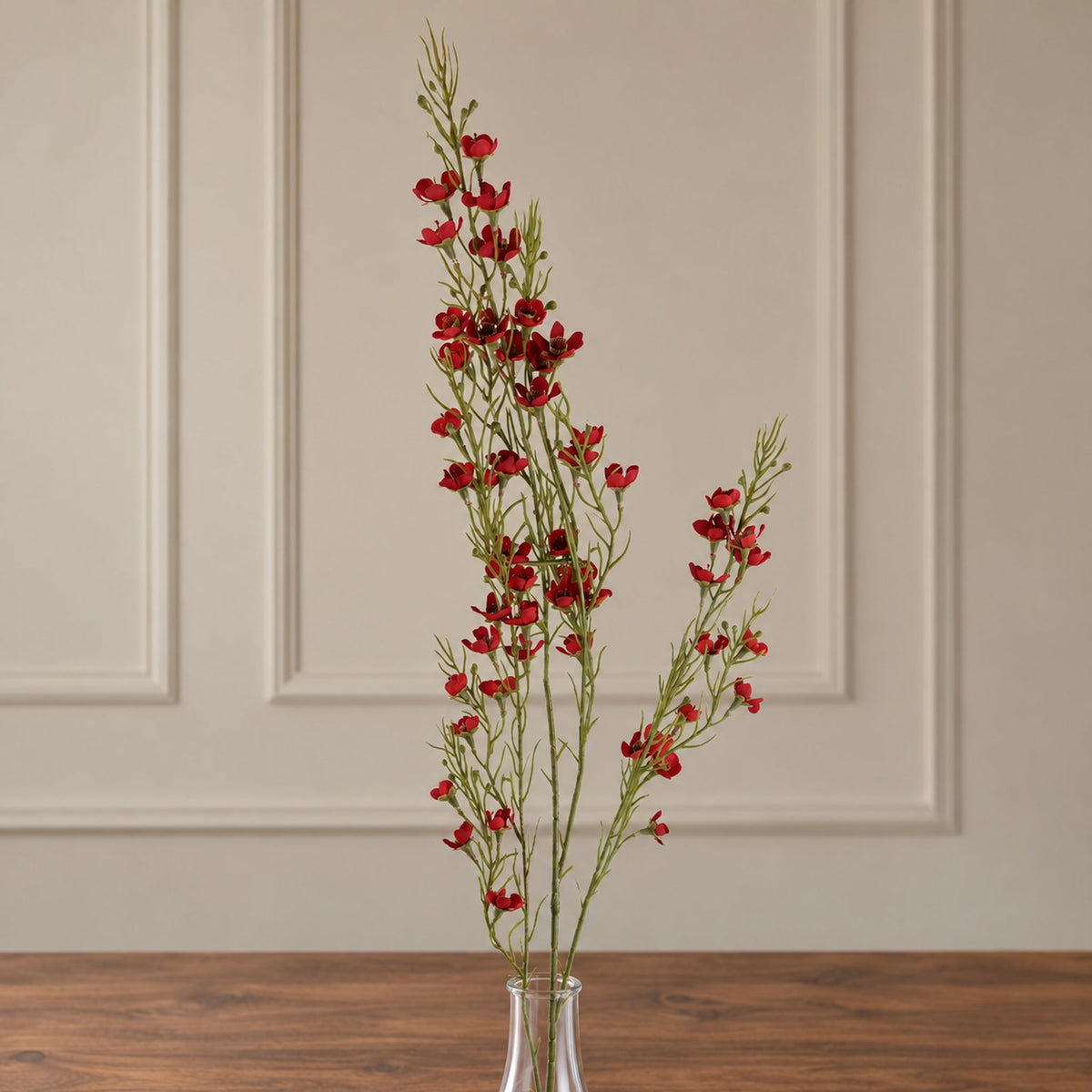 100cm Artificial Foliage Stem with Small Flowers
