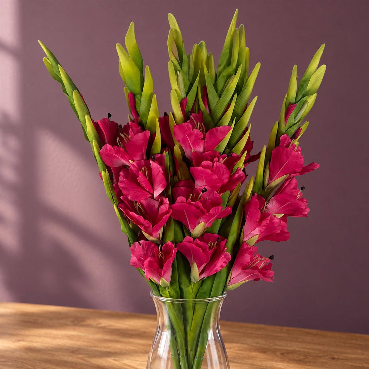 115cm Artificial Silk Gladioli Stem